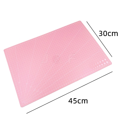 Double Sided PVC Plastic Cutting Mat Pad SCRA-PW0004-140C-02-1