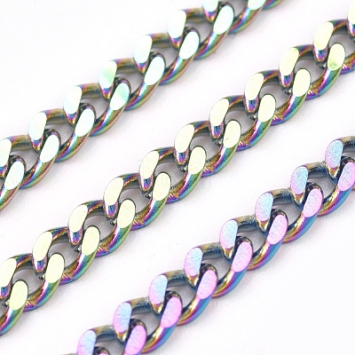 Ion Plating(IP) 304 Stainless Steel Twisted Chains CHS-D028-03M-A01-1