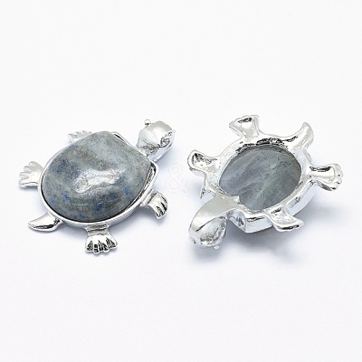 Natural Labradorite Pendant G-G759-B07-1