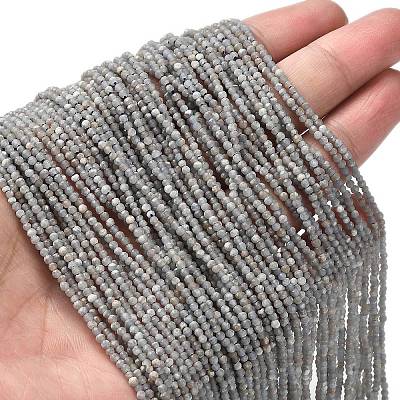 Natural Angelite Beads Strands G-RM2025-16-2mm-1