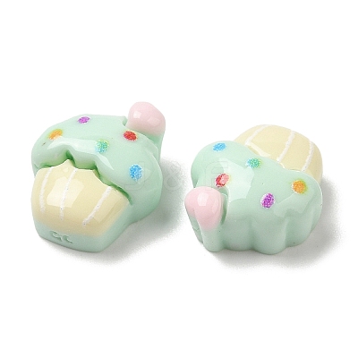 Opaque Resin Imitation Food Decoden Cabochons X-RESI-K027-13-1