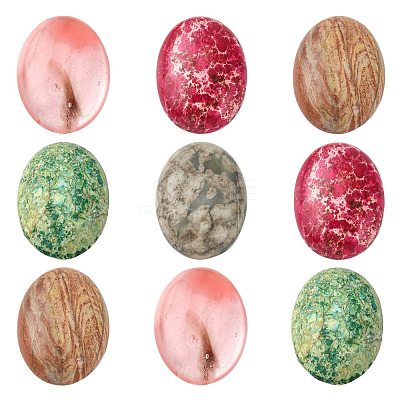 Gemstone Cabochons G-G529-22x30mm-M2-1