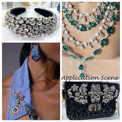 Sew on Rhinestone GLAA-P014-B-1