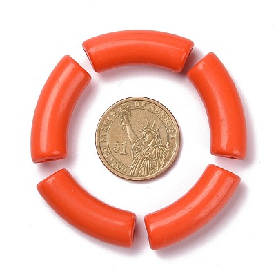 Opaque Acrylic Beads X1-SACR-S677-016-1