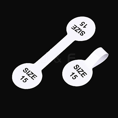Folding Paper Ring Size Sticker CDIS-C006-01K-1
