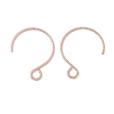 Ion Plating(IP) 316 Surgical Stainless Steel Earring Hooks STAS-D183-03RG-02-1