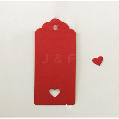 Jewelry Display Kraft Paper Price Tags CDIS-WH0002-D04-1