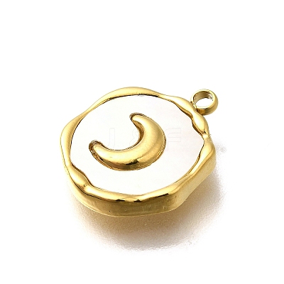 304 Stainless Steel Pendants STAS-R153-03G-03-1