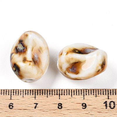 Handmade Porcelain Beads PORC-N008-06Q-1