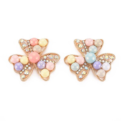 Rack Plating Alloy Cabochons PALLOY-S143-21B-1