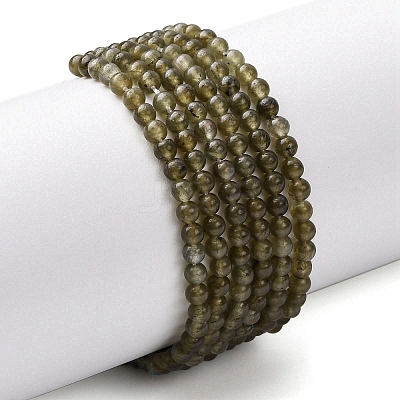 Natural Labradorite Beads Strands G-Z116-A04-3mm-1
