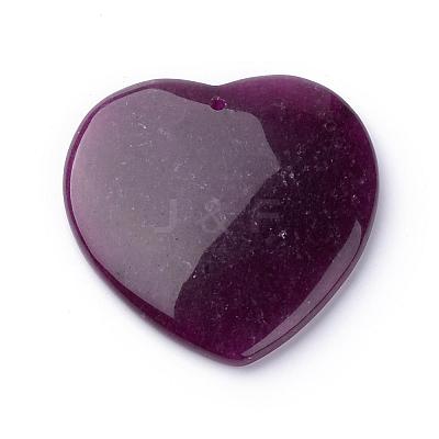 Dyed Natural Gemstone Pendants G-S214-06-1