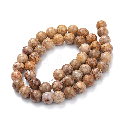 Natural Maifanite/Maifan Stone Beads Strands X-G-P451-01A-C-1