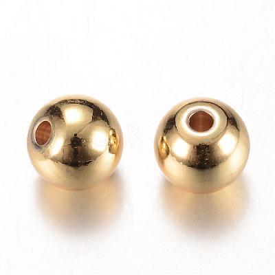 Brass Spacer Beads KK-S753-5mm-G-1