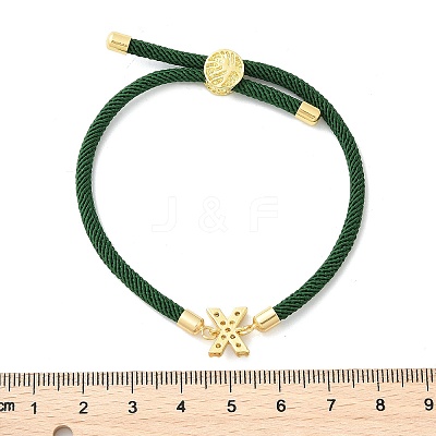 Adjustable Nylon Cord Bracelets X-BJEW-C096-01G-24-1