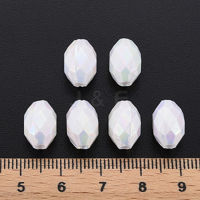 Opaque Acrylic Beads TACR-S153-32I-09-1