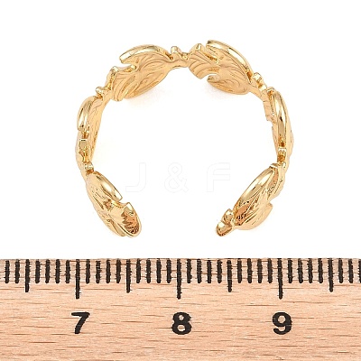 304 Stainless Steel Cuff Open Rings SA-H001-15G-1