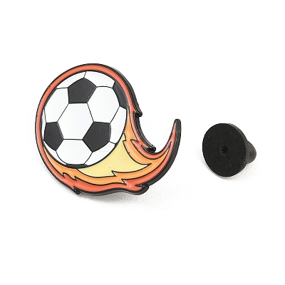 Sports Alloy Enamel Brooch JEWB-K018-38A-EB-1