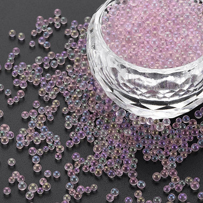 DIY Nail Art Decoration Mini Glass Beads MRMJ-N028-001A-B20-1