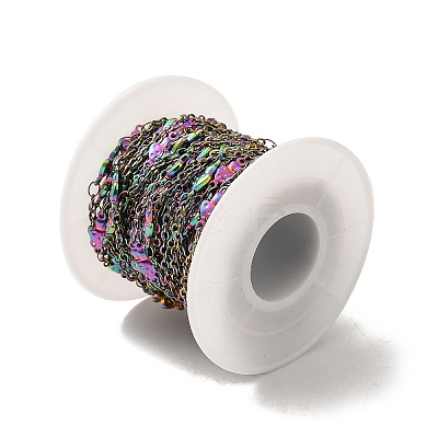 Ion Plating(IP) 304 Stainless Steel Mushroom Link Chains STAS-B041-11MC-1