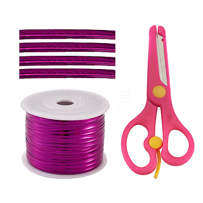 Plastic Wire Twist Ties AJEW-TA0017-18E-1