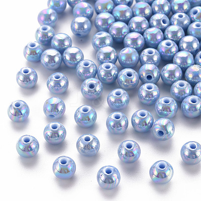 Opaque Acrylic Beads MACR-S370-D8mm-SS2113-1