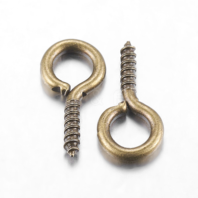 Iron Screw Eye Pin Peg Bails IFIN-R211-02AB-1