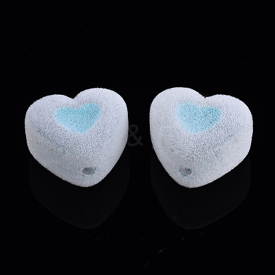 Flocky Acrylic Beads MACR-S275-28C-1