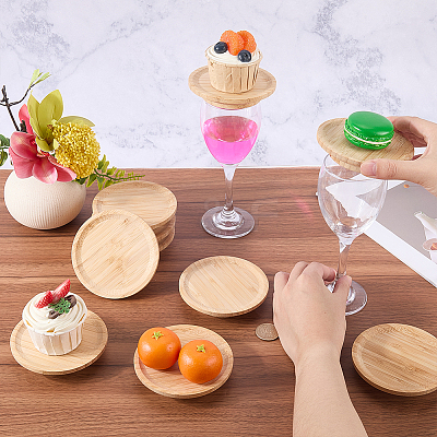 Bamboo Cup Lids AJEW-WH0410-266B-1