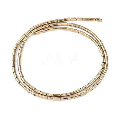 Electroplated Synthetic Non-magnetic Hematite Beads Strands G-K366-I01-01-1