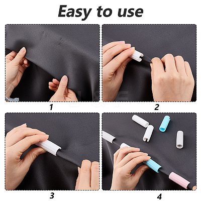 24Pcs 4 Colors ABS Plastic Mattress Sheet Fixing Clip FIND-DC0008-69-1