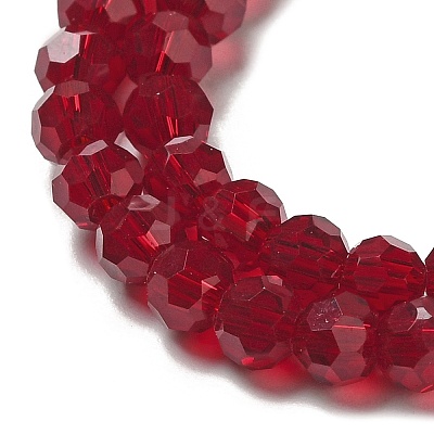 Transparent Glass Beads Strands EGLA-A035-T4mm-D02-1