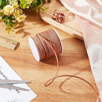 Cowhide Leather Cord WL-WH0010-01A-1