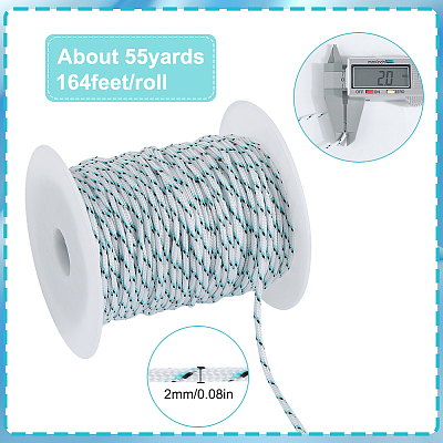 50M 1 Inner Cores Polyester & Spandex Cord Ropes RCP-SP0001-01F-1