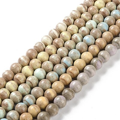Natural Rainbow Alashan Agate Beads Strands G-NH0022-A-02-1