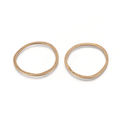 Tibetan Style Alloy Linking Rings TIBEB-EA13479Y-AB-FF-1