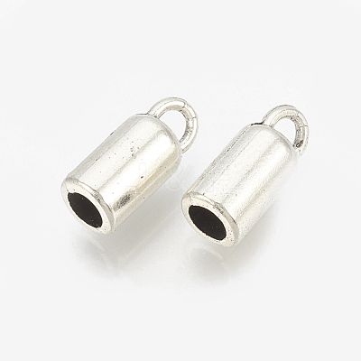 Tibetan Style Alloy Cord Ends X-TIBE-R315-01AS-LF-1