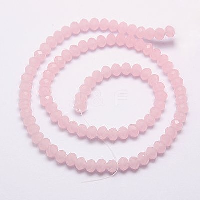 Imitation Jade Glass Bead Strands GLAA-F001-3x2mm-27-1