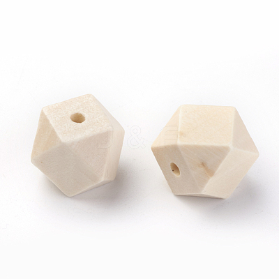 Unfinished Wood Beads X-WOOD-S037-107-15mm-1