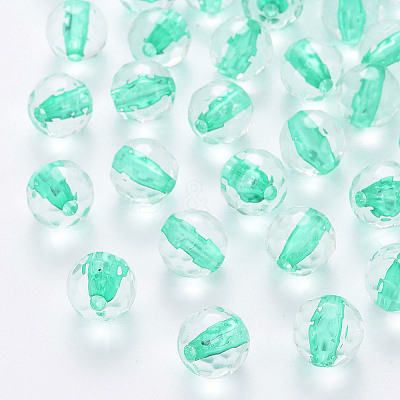 Transparent Acrylic Beads TACR-S154-11A-68-1