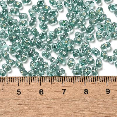 Baking Paint Glass Seed Beads SEED-K009-03B-09-1