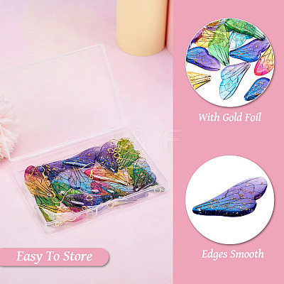 Butterfly Wing Earring Making Kit DIY-TA0005-11-1