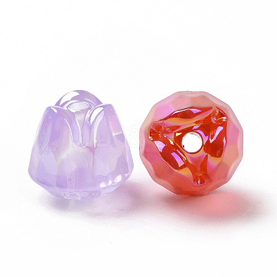 Transparent Acrylic Imitation Jelly Beads OACR-P011-02C-1