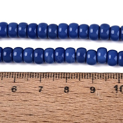 Opaque Glass Beads Strands GLAA-NH0002-B01-C10-1