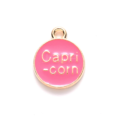 Alloy Enamel Pendants ENAM-S124-01A-03E-1