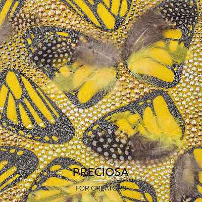 Preciosa® Crystal Hotfix Flatback Stones Y-PRC-HSS10-70230-200-1