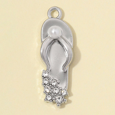 Zinc Alloy with Crystal Rhinestone Pendants RB-OY001-88P-1