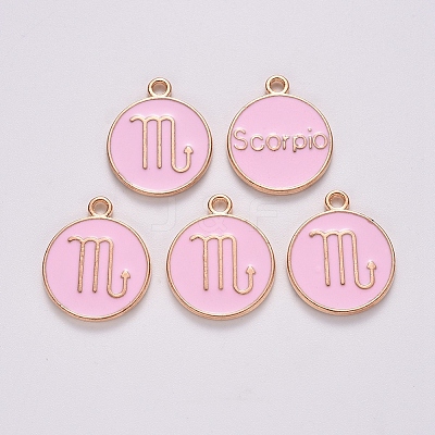 Alloy Enamel Pendants LS-X-ENAM-S124-01B-09L-1