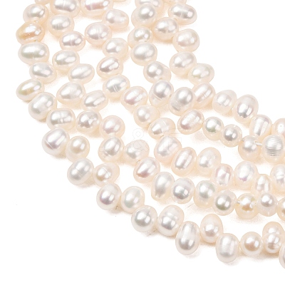 Natural Cultured Freshwater Pearl Beads Strands PA-CBABE82-03A-1
