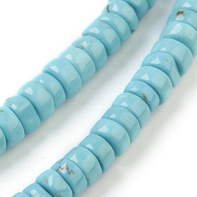 Natural Magnesite Beads Strands G-P398-A03-1